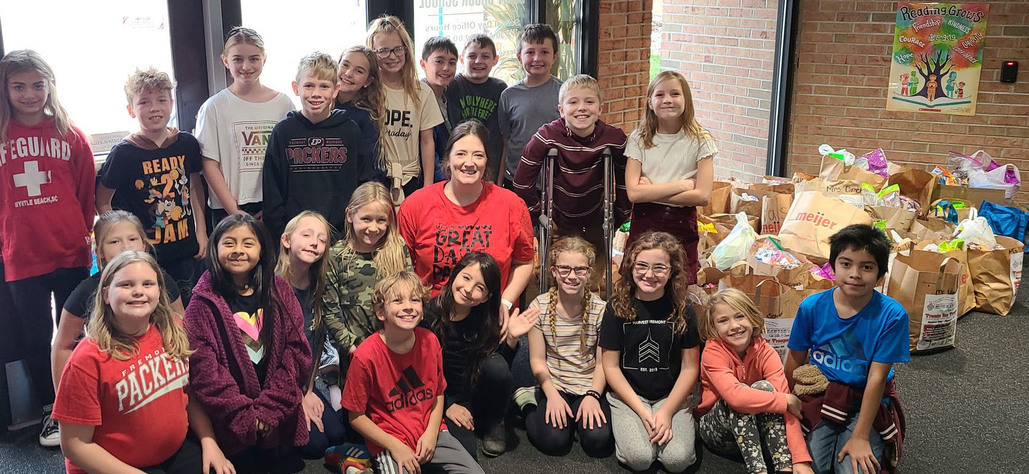 Over 1100 lbs of candy was donated by the staff and students of Daisy Brook for Treats for Troops